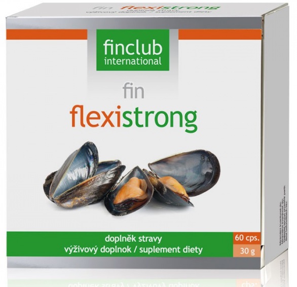 fin flexistrong - extrakt, výtažek z novozélandských slávek 
