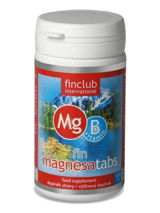 Magnesatabs obsahuje hořčík a vybrané vitamíny řady B
