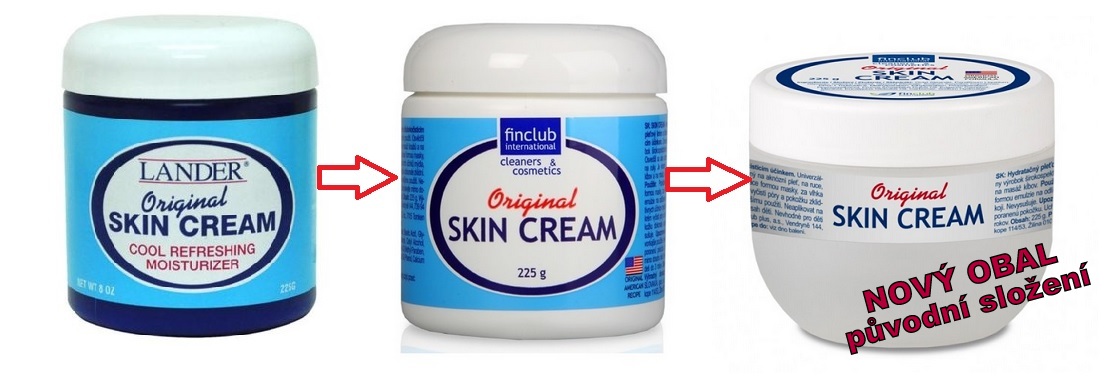 original skin cream - původní anový obal
